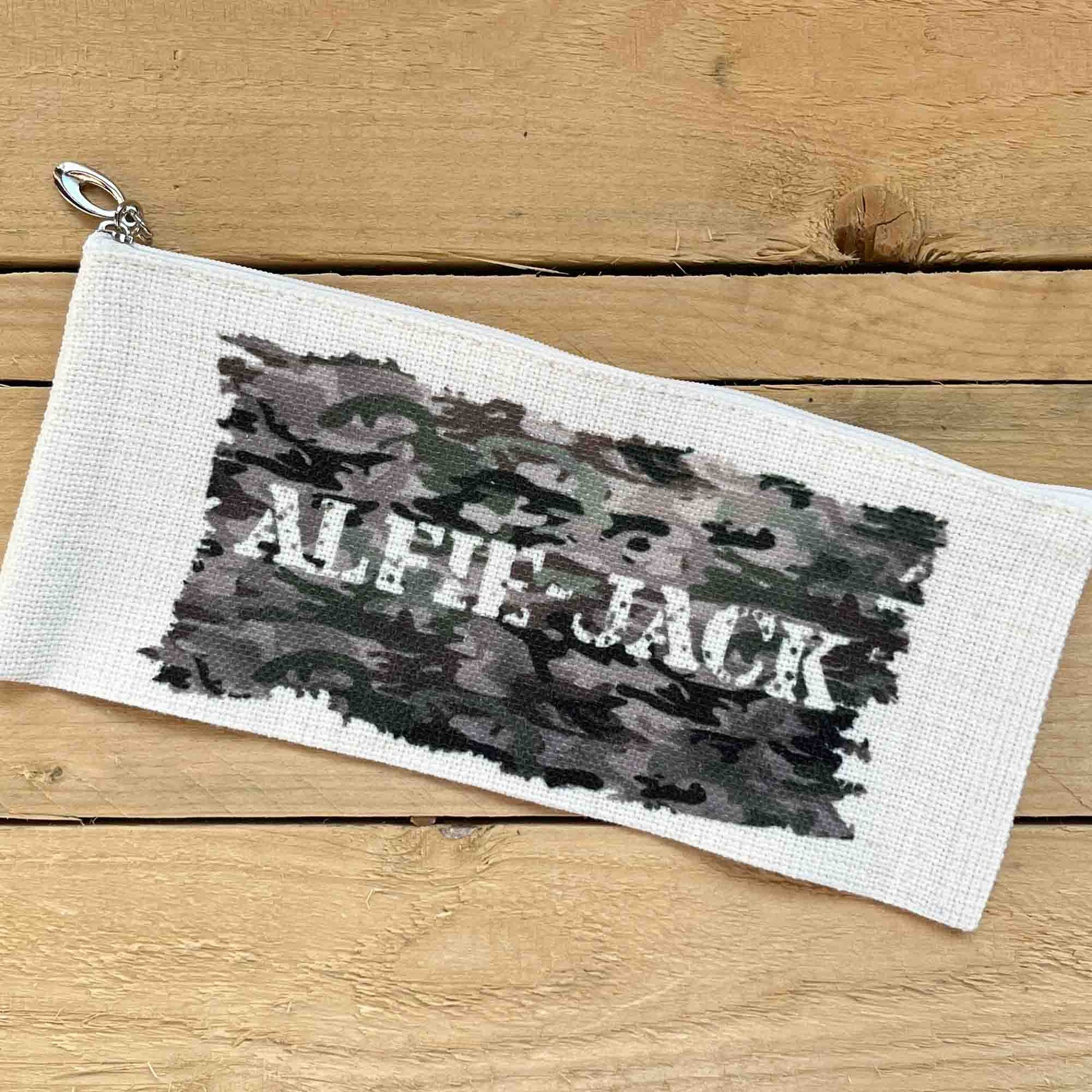 Camouflage pencil case for back to school