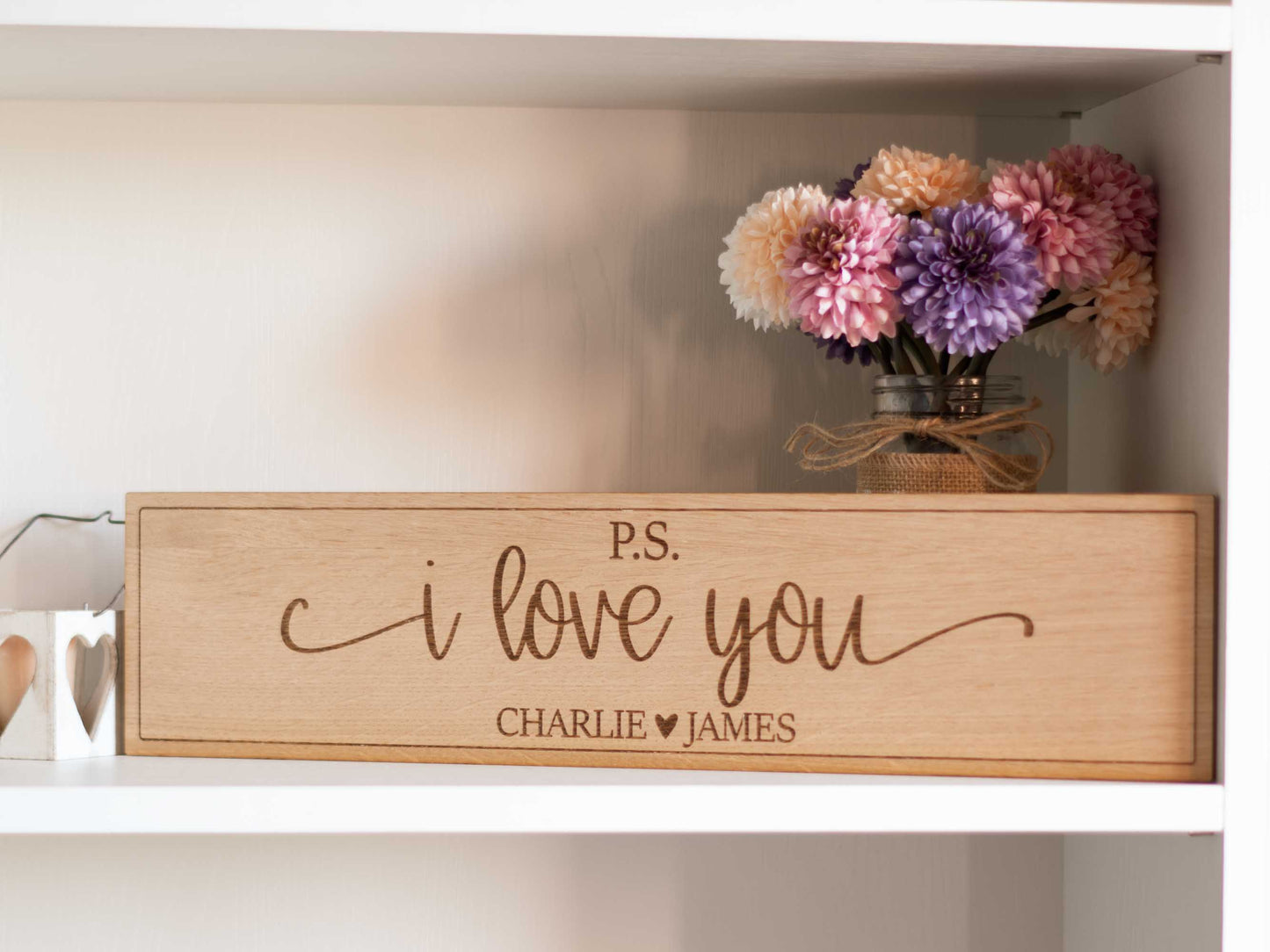 ps i love you sign wedding gift