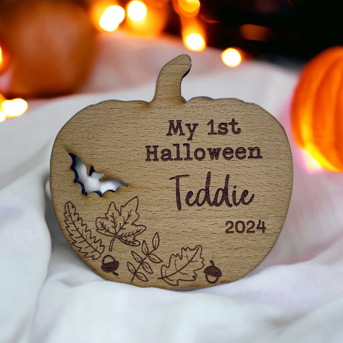 Baby's First Halloween Plaque- Personalised