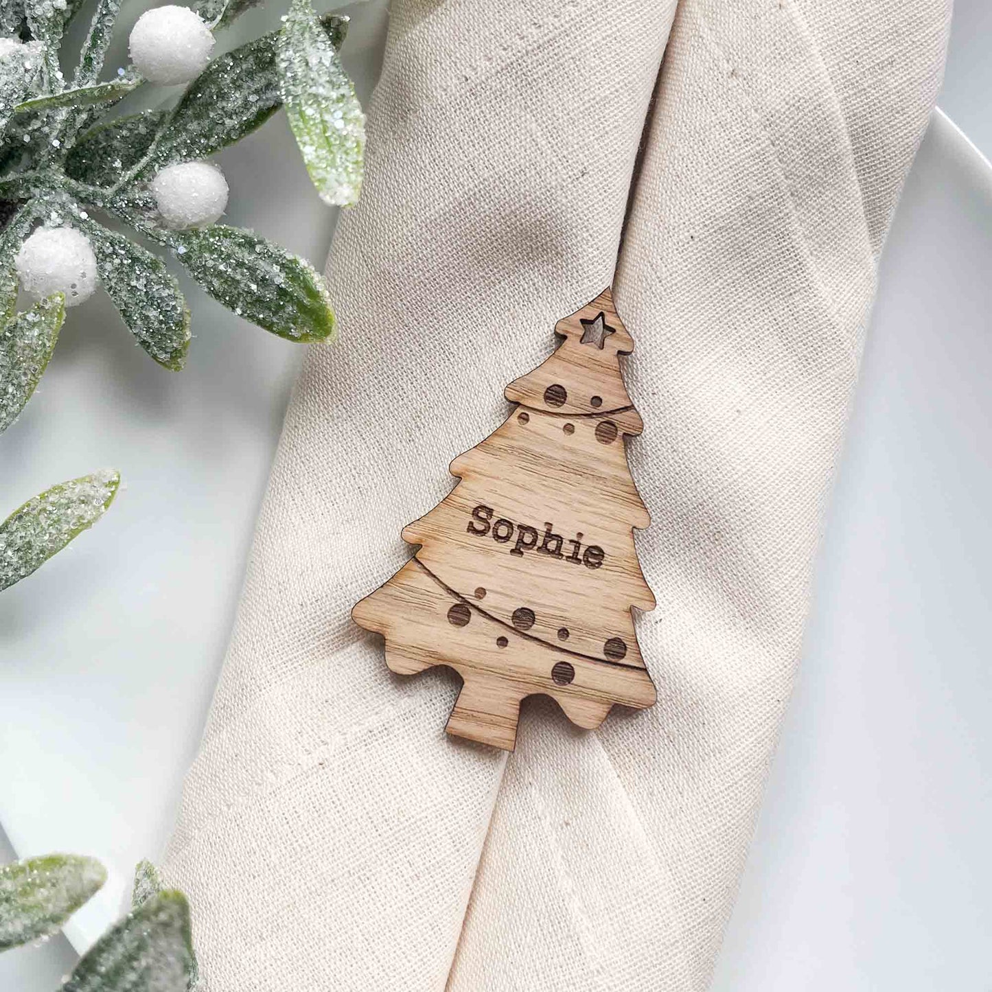 Christmas Place Name Gift Tag