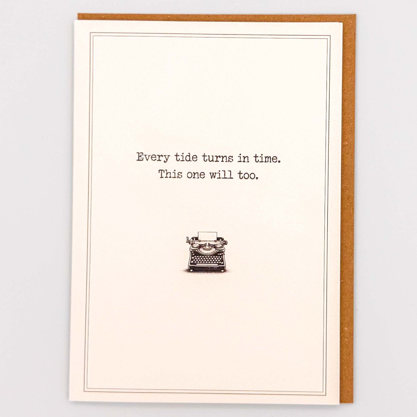 Every Tide Turns In Time Card