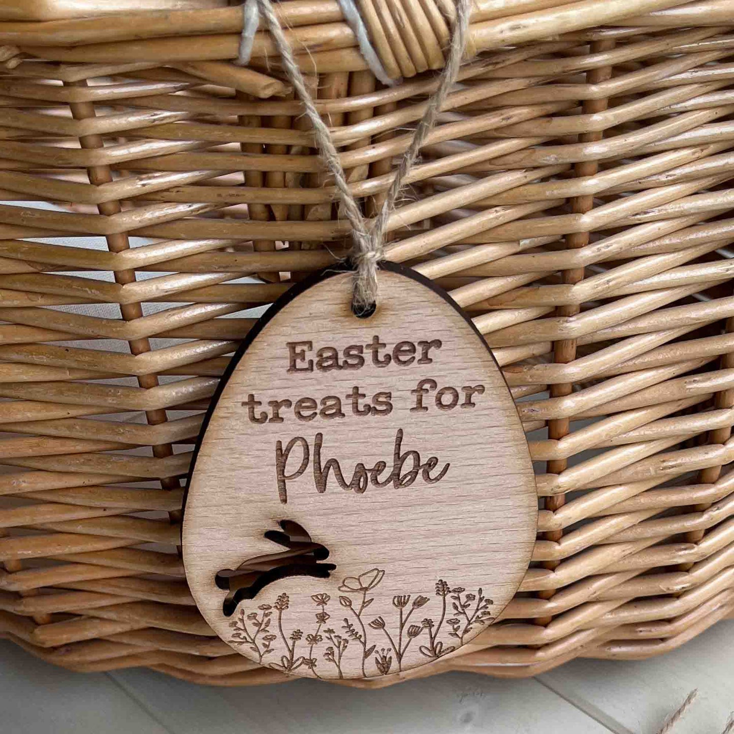Easter Basket & Gift Tag