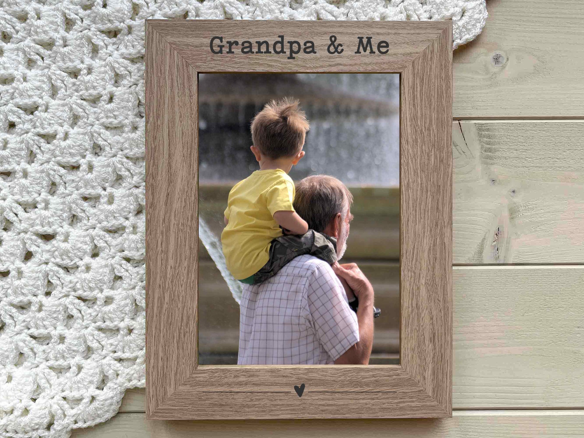 Grandpa Gramps Granda engraved Phot Frame Gift