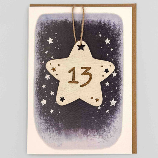 Keepsake Card - 13 Star