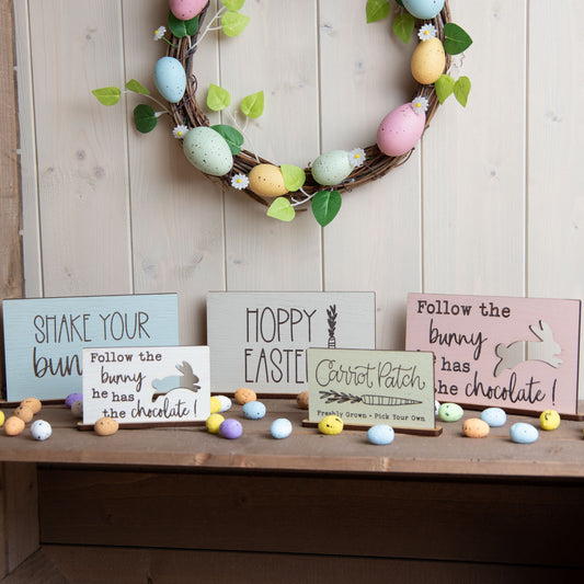 Easter Sign, Tiered Tray Décor