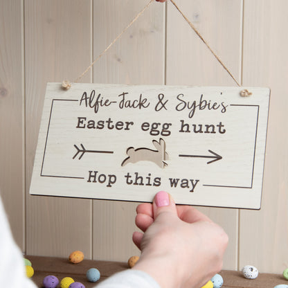 Easter Egg Hunt Sign