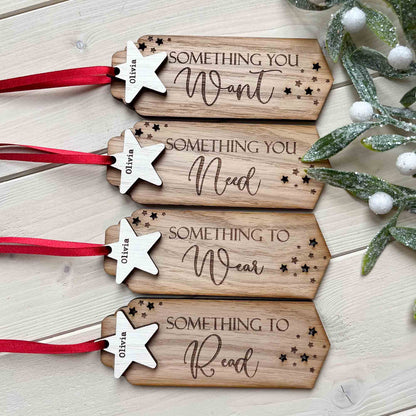 Personalised something you want tags