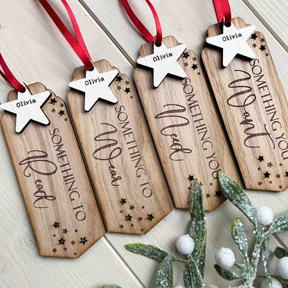 Something you gift tag set personalised