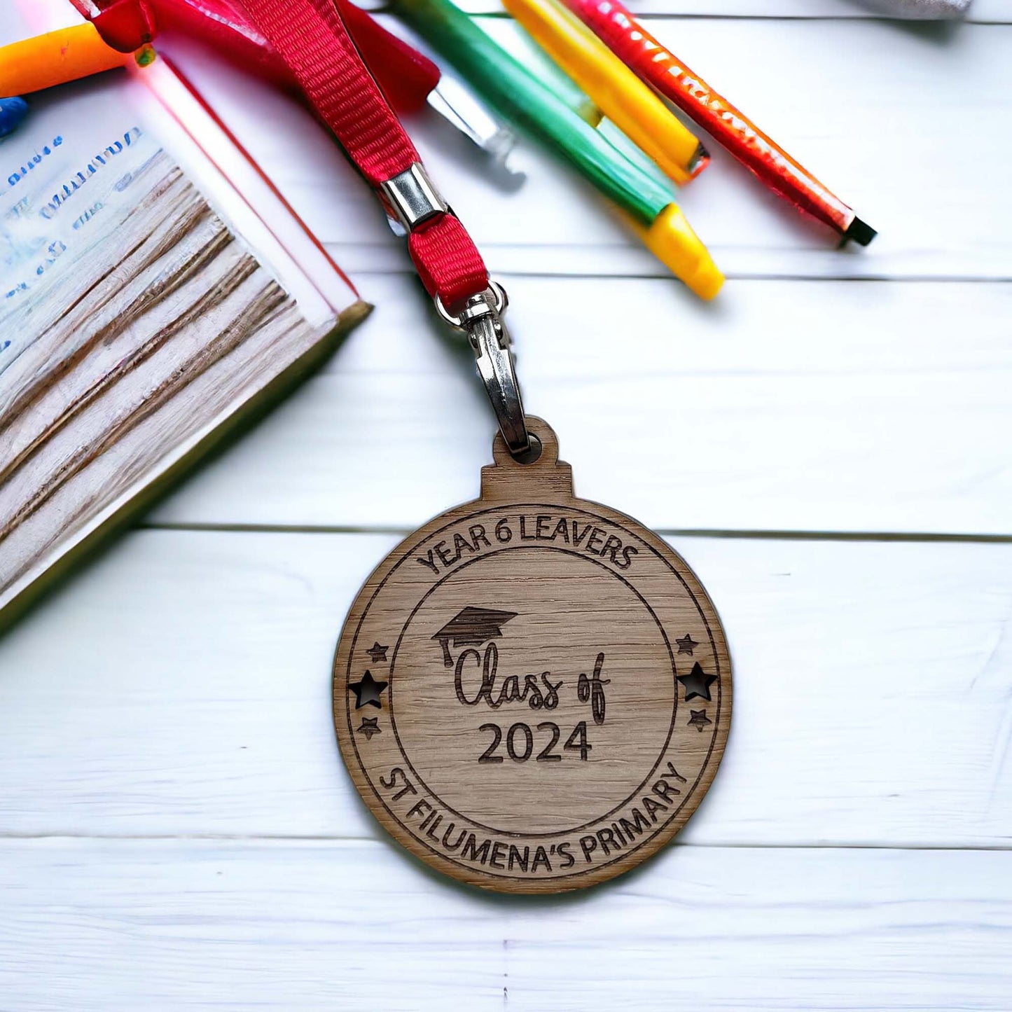 Primary School Leaver Medal Personalised