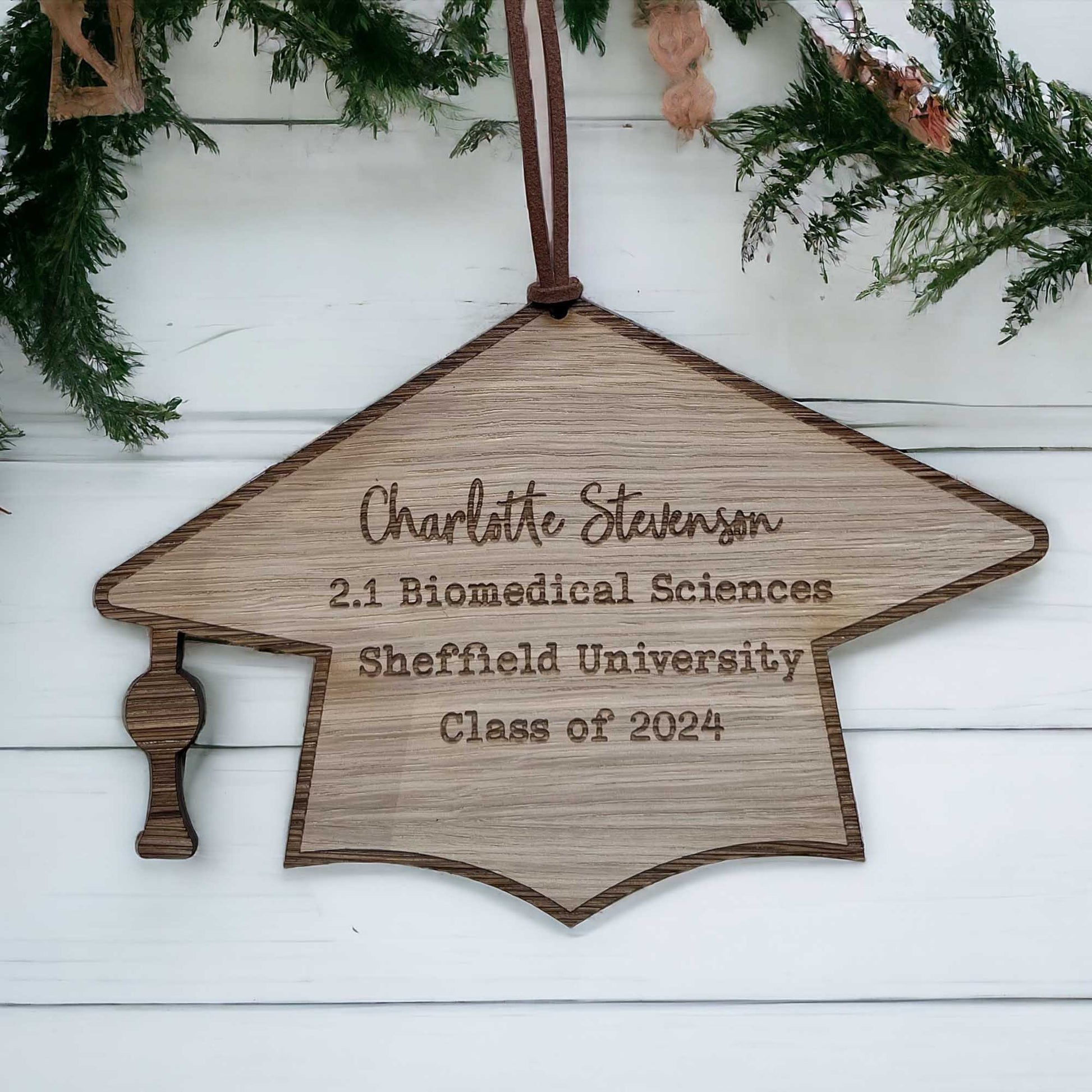 Bespoke Graduation Hanging Sign