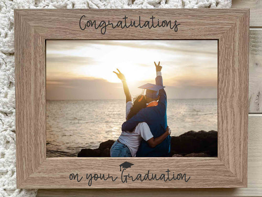 Personalised gift for congratulating someone on their graduation