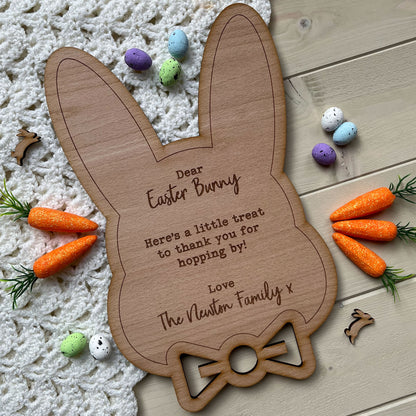 Personalised Easter Bunny Board