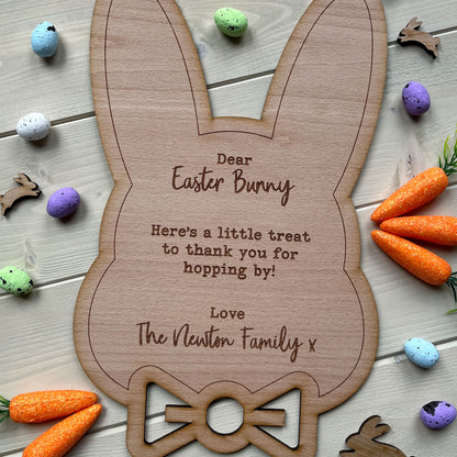 Personalised Easter Bunny Board