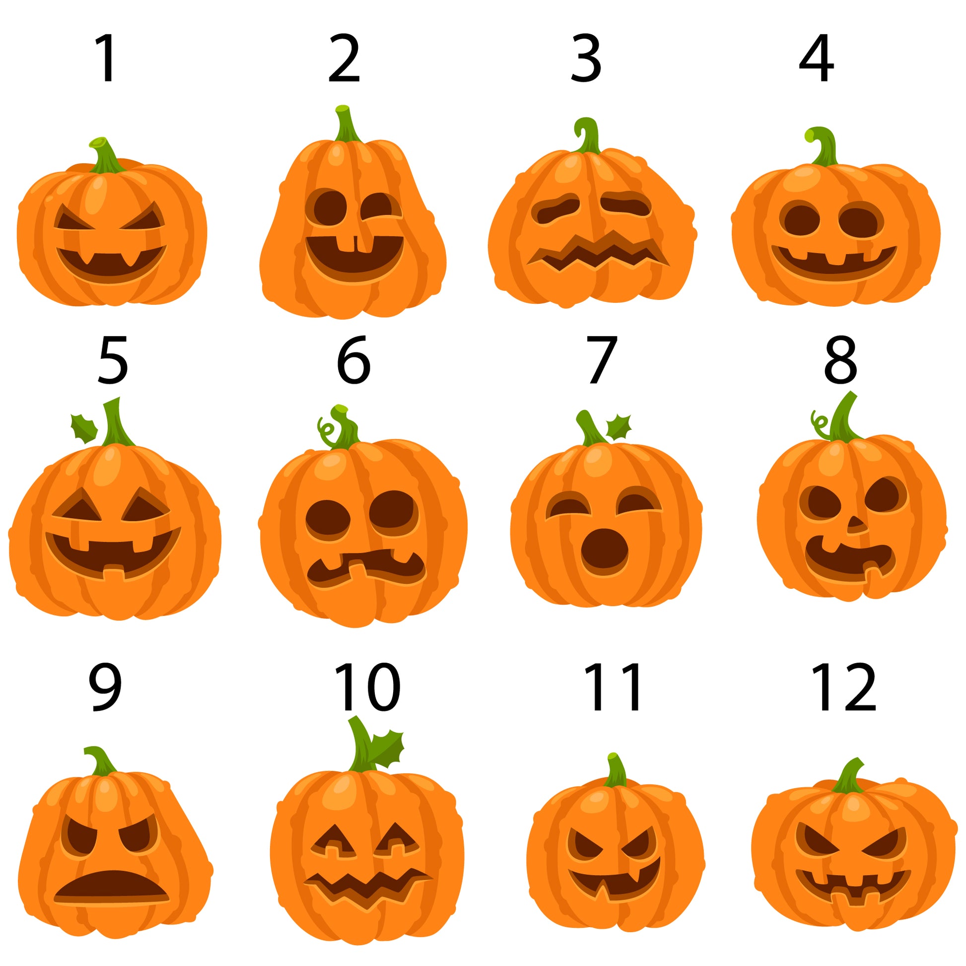 pumpkin faces