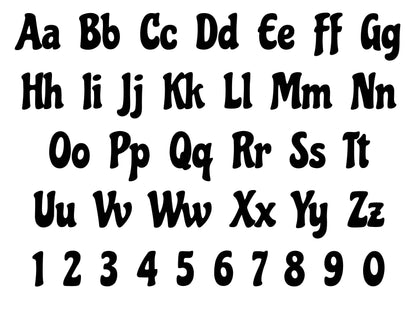 font example