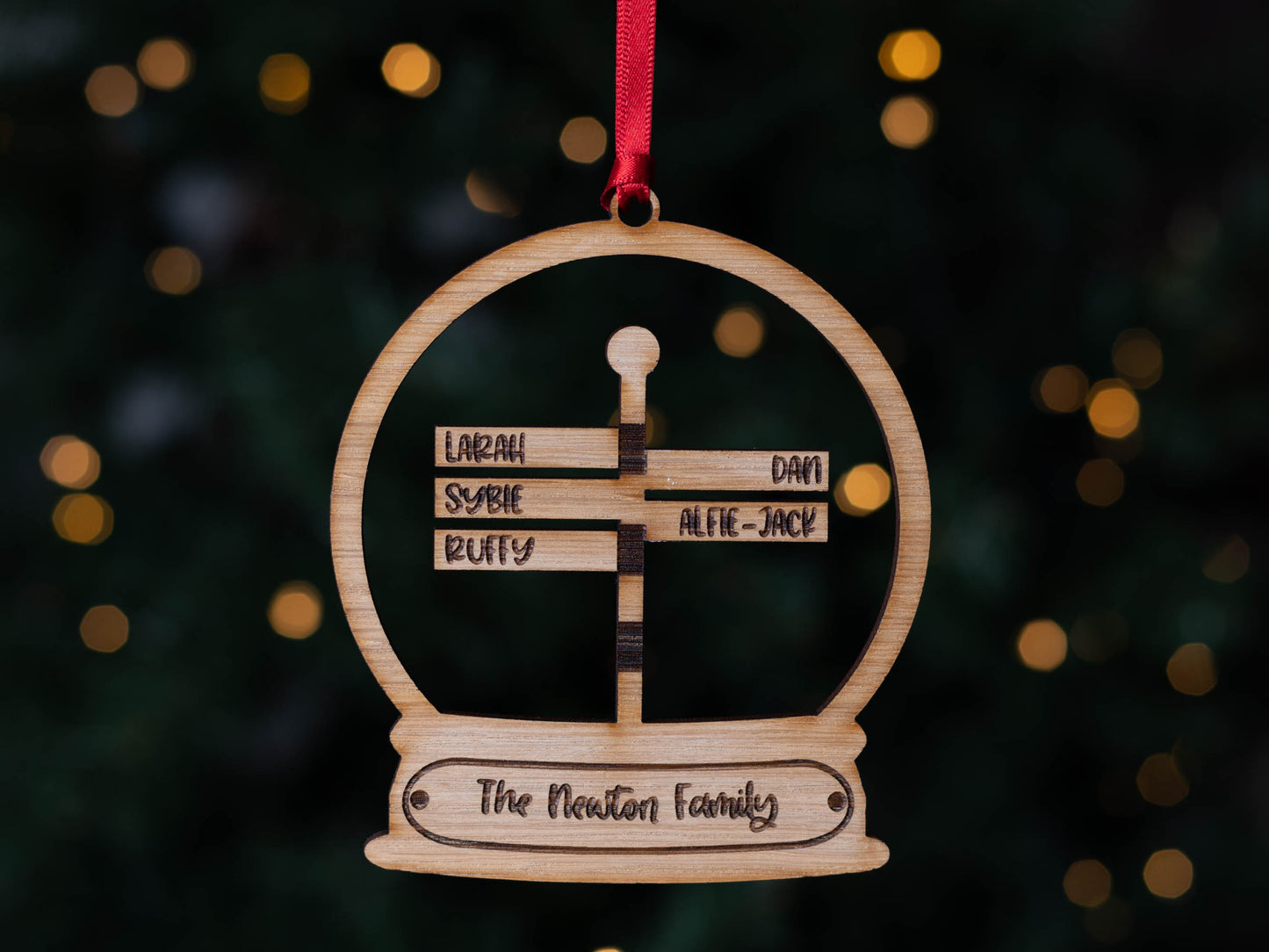 Family Christmas Bauble