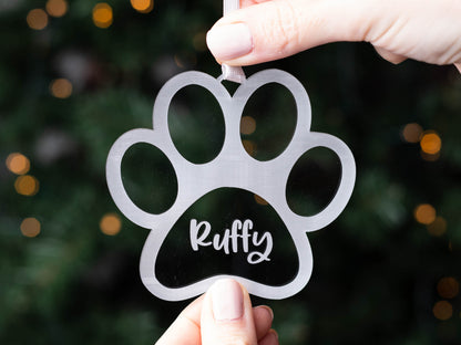 cat dog christmas bauble