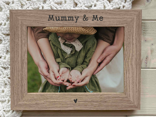 Mummy & Me Photo Frame Gift for Mother's Day Birthday