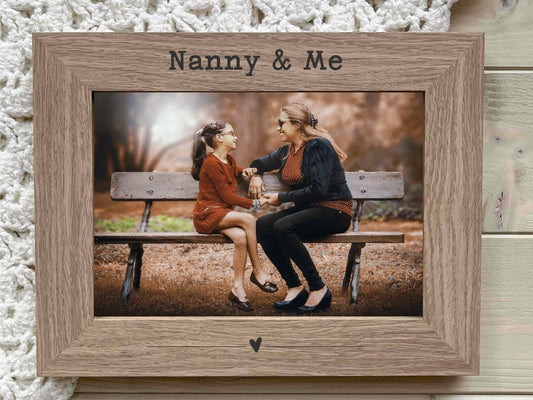 Nanny & Me Granny & Me Photo Frame Gift Mothers Day