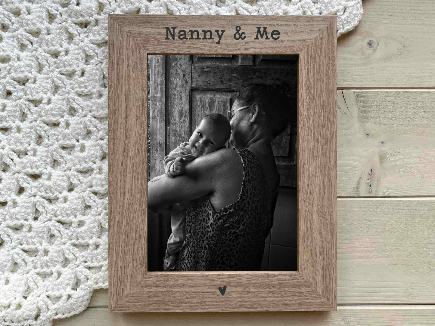 Grandma & Me Nanna & Me Picture Frame gift Birthday Christmas