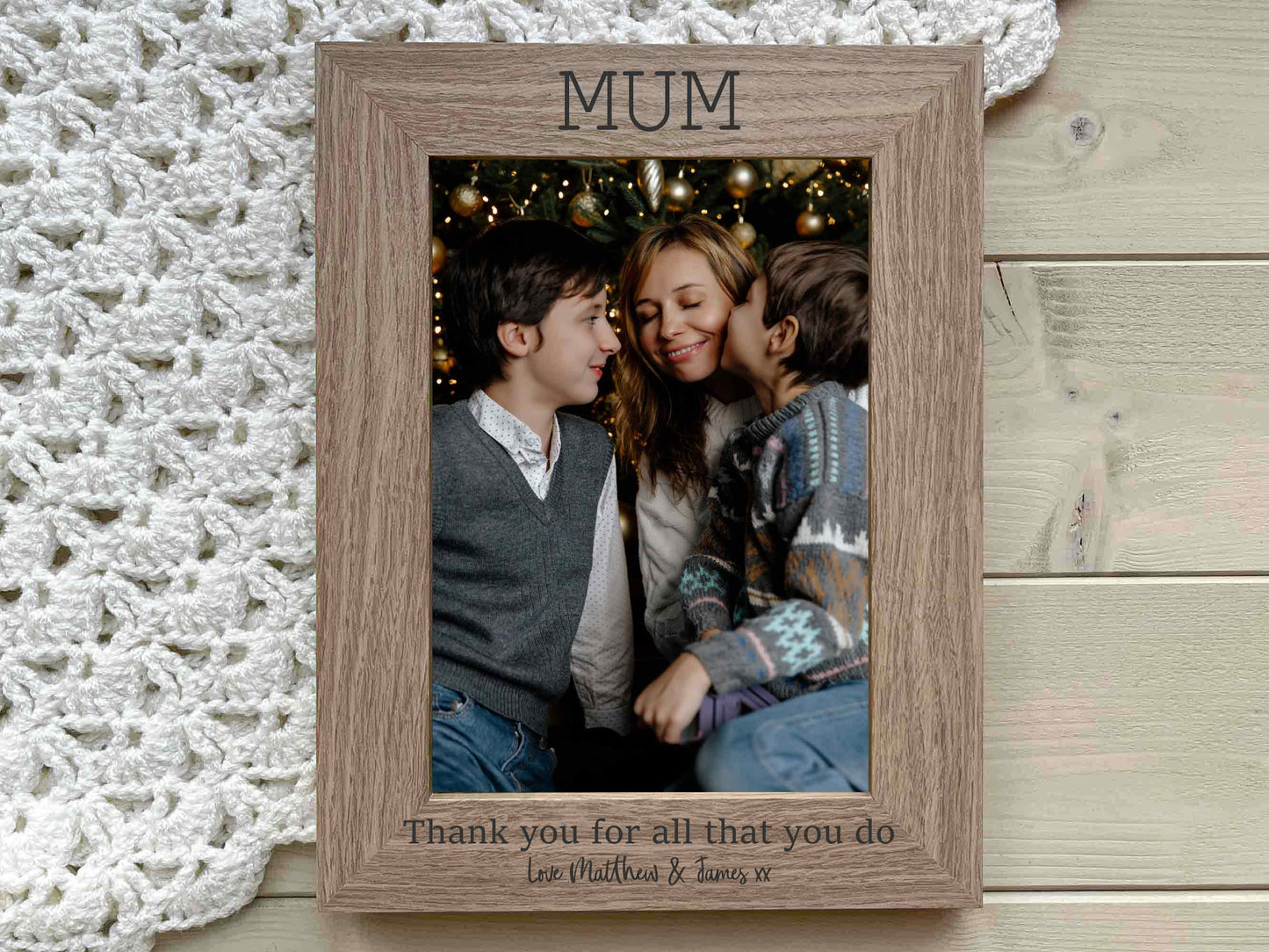 Thank You Mummy Picture Frame Gift Mothers Day Birthday Christmas