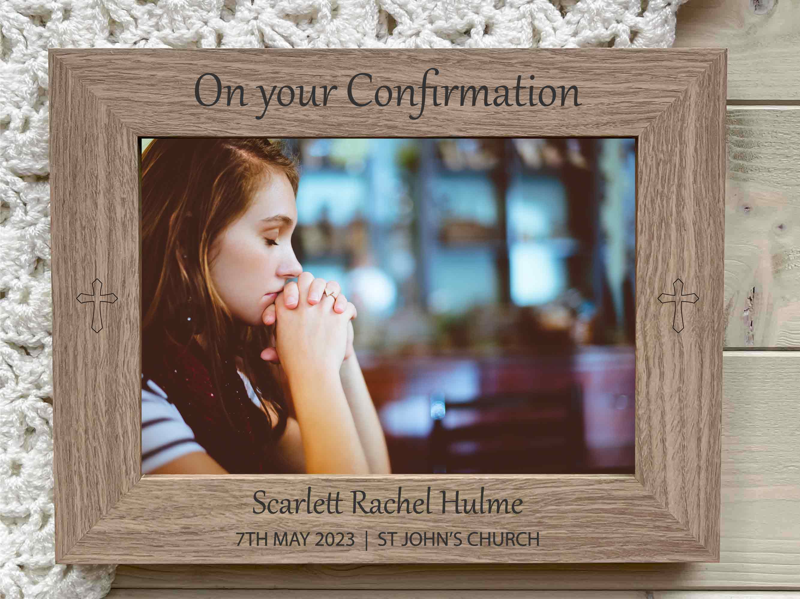 Confirmation Photo Frame – Sprinkled with Magic