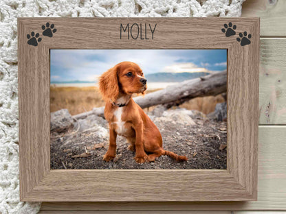 Pet memorial photo frame gift