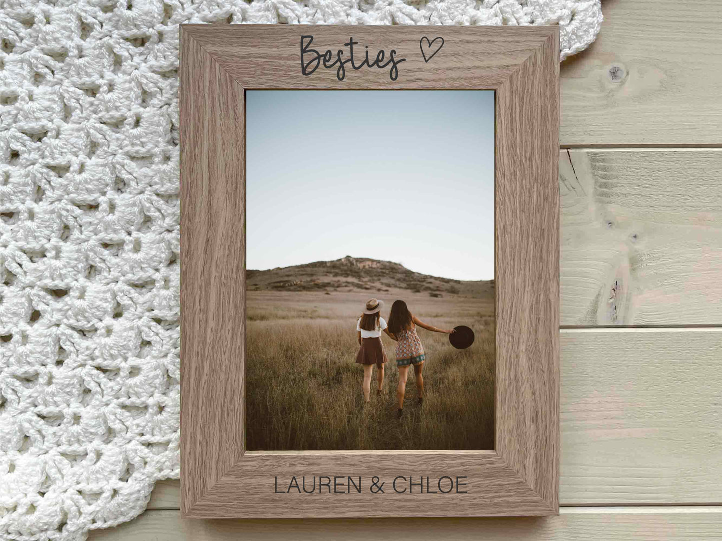 Besties Personalised Photo Frame