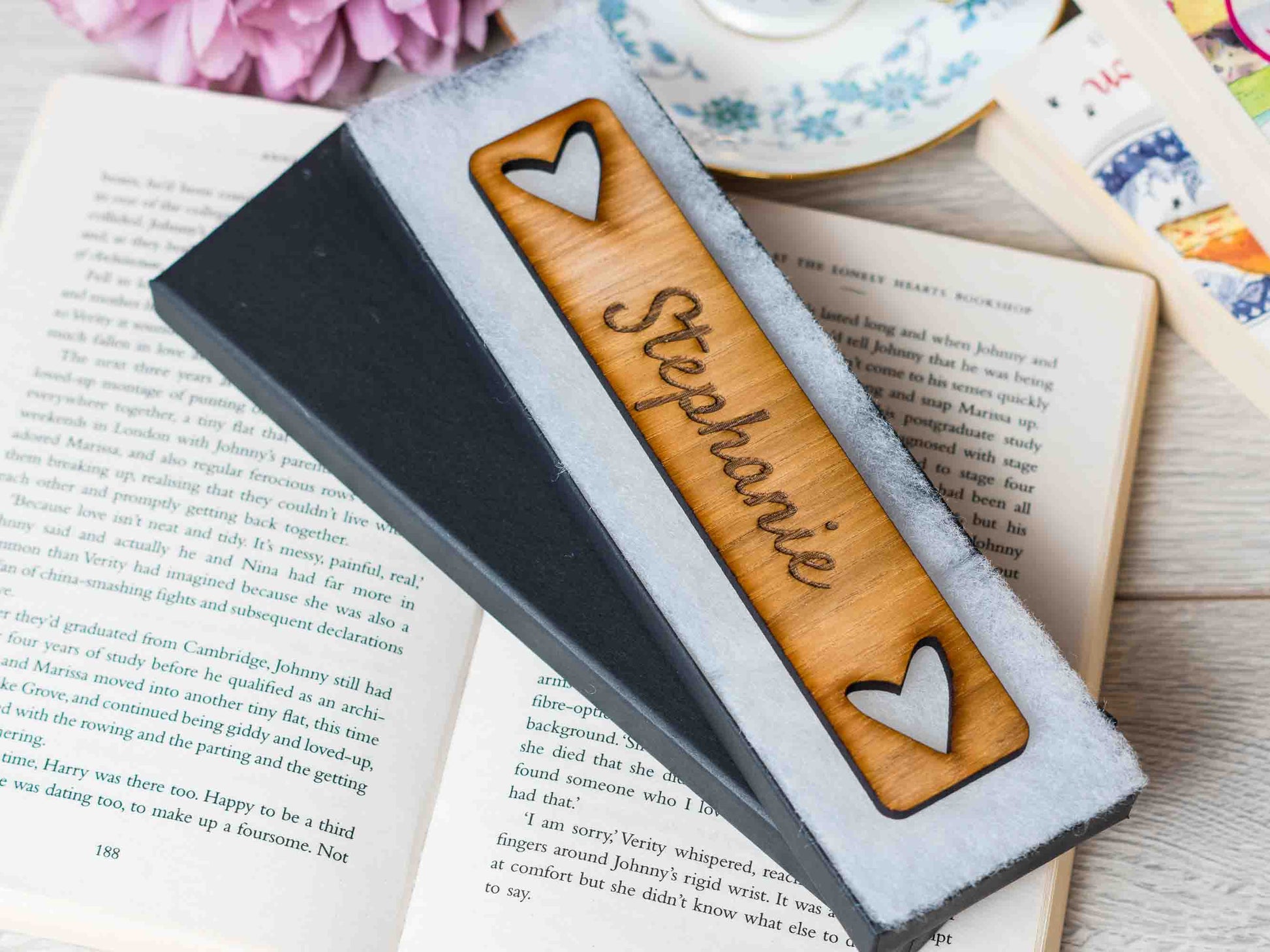 bookmark personalised gift