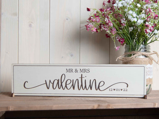 Personalised Mr & Mrs Sign