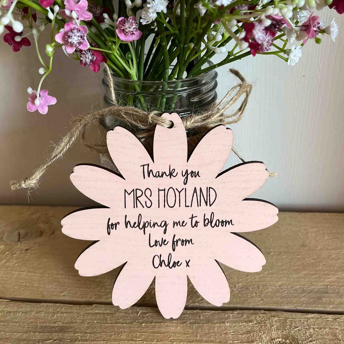 personalised thank you teacher gift