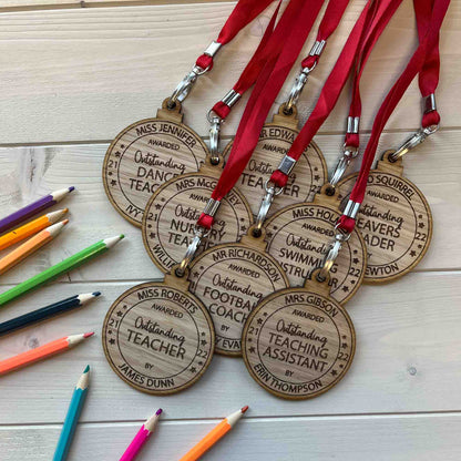 teacher gift medal