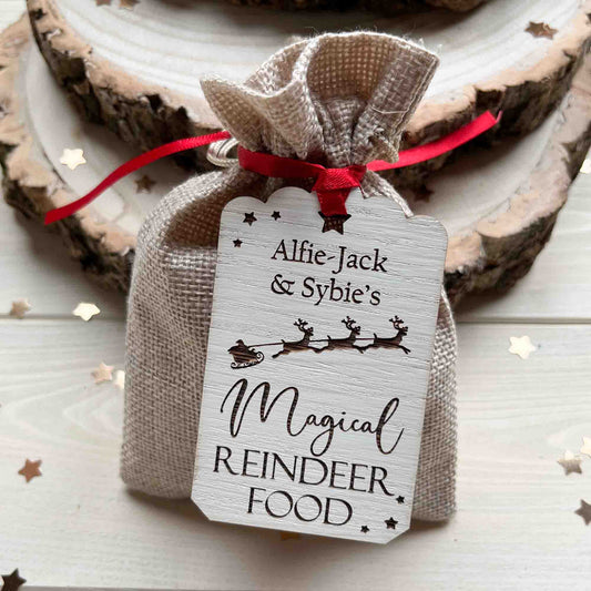 personalised reindeer food
