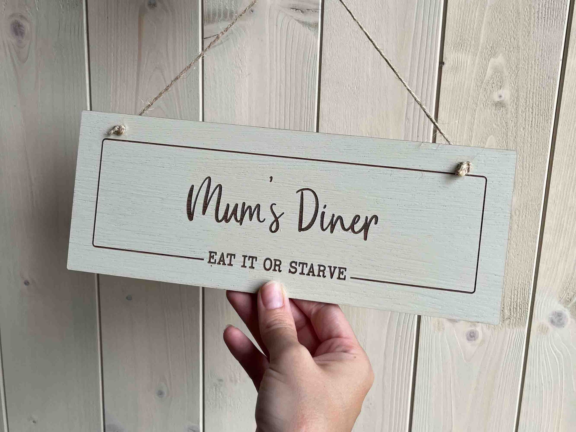 Handmade with Love - Each sign is made to order with care and precision" "Lasts a Lifetime - Engraved design won't fade or peel, perfect for indoor use