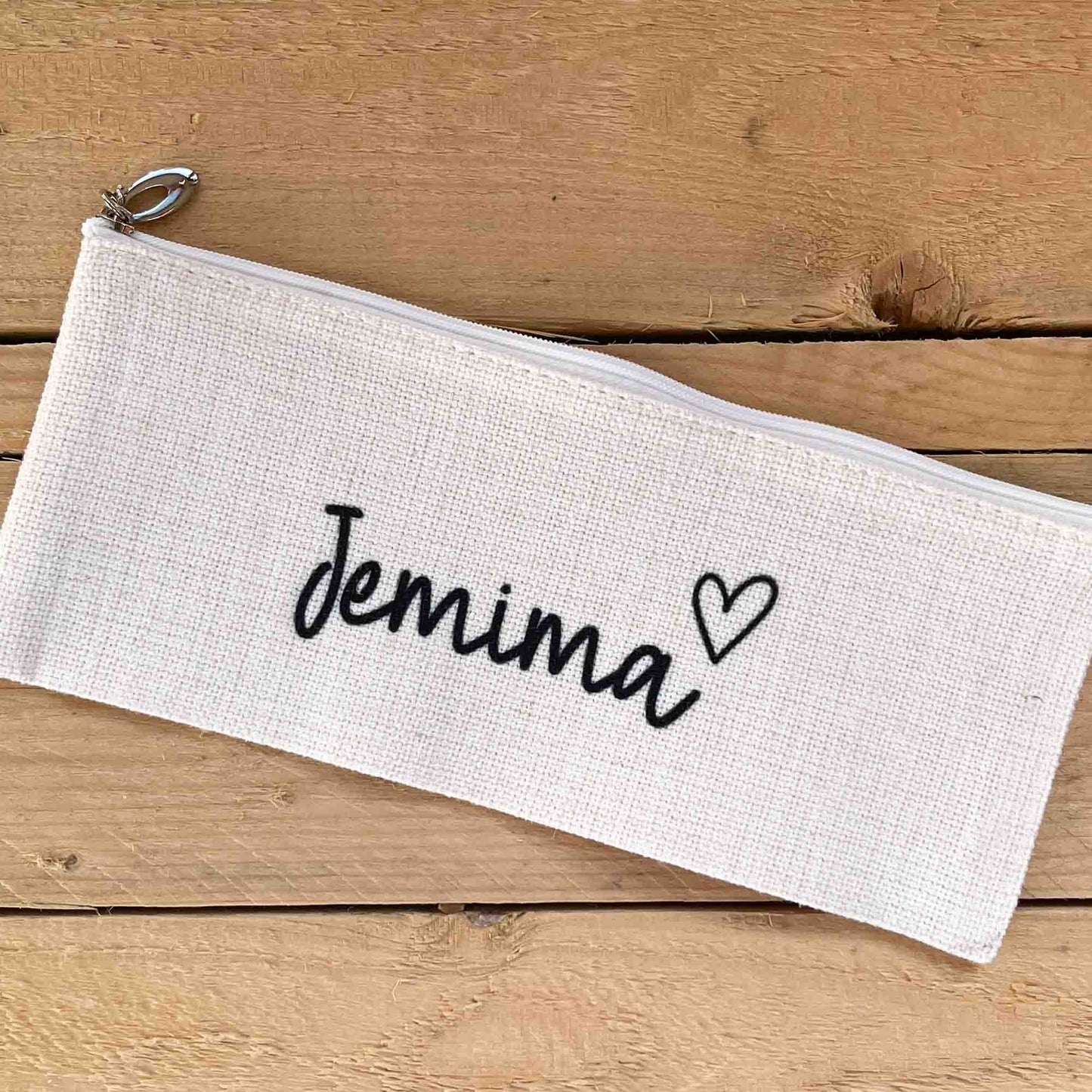 back to school personalised pencilcase