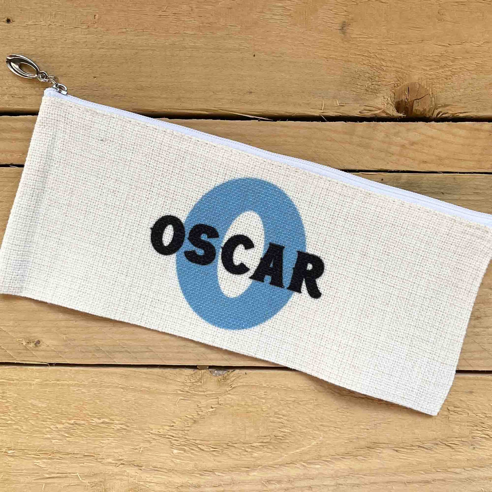 back to school personalised pencil case