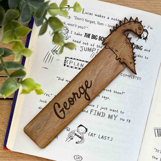 Soccer Ball Handmade Engraved Wooden Bookmark - Made In The USA