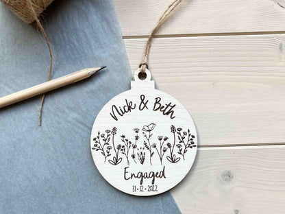 Personalised Engagement Keepsake Present