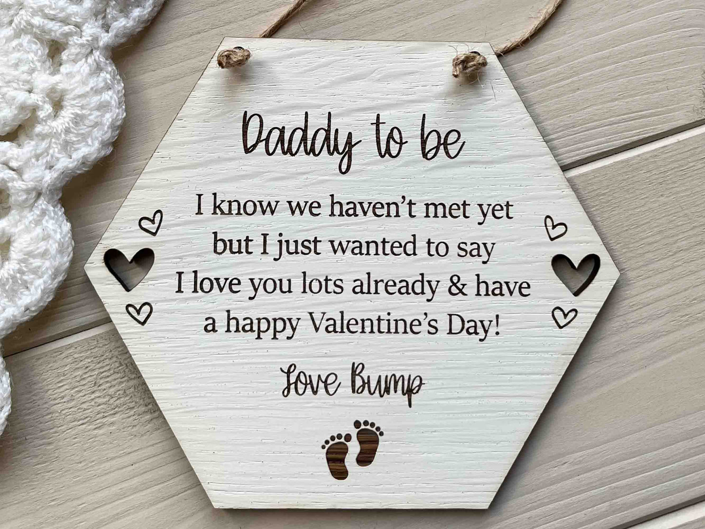 Daddy to be on valentines gift