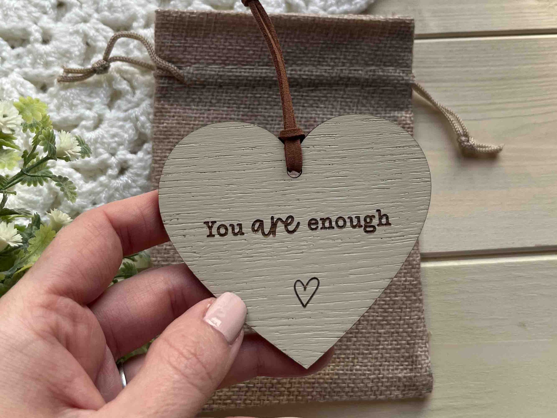 You Are Enough Motivational Message Gift