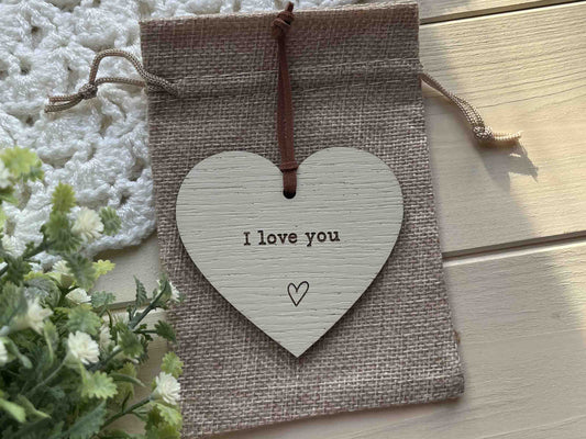 I Love You Message Heart Gift
