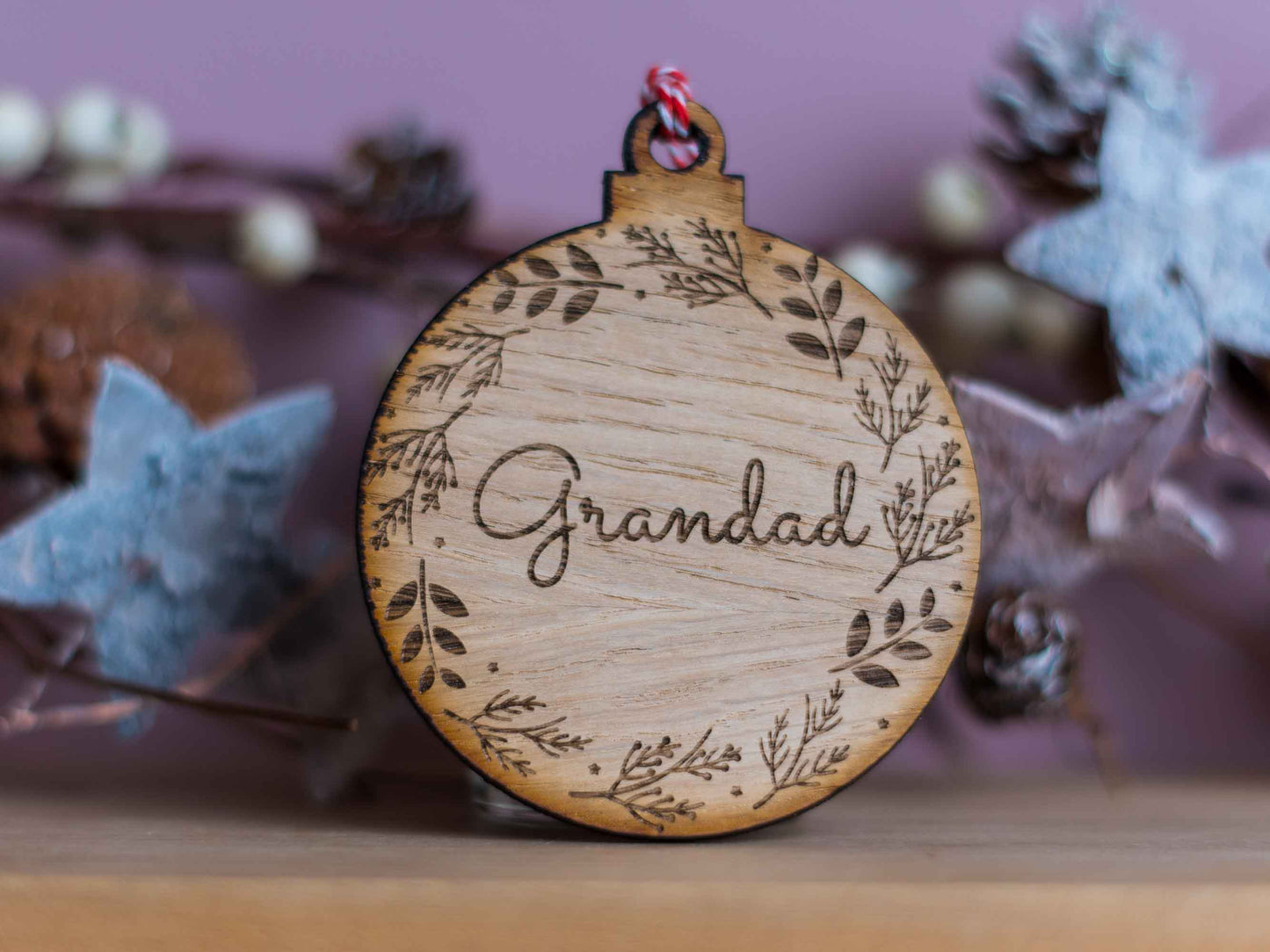 Personalised Christmas Bauble gift