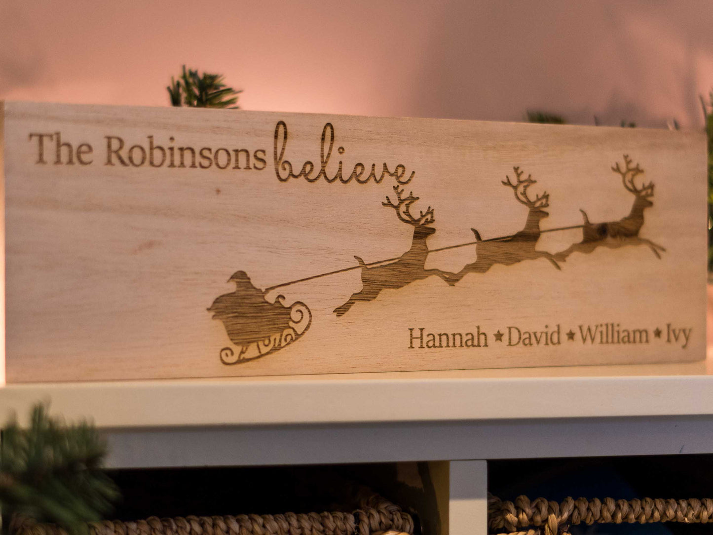 Personalised Family Christmas gift