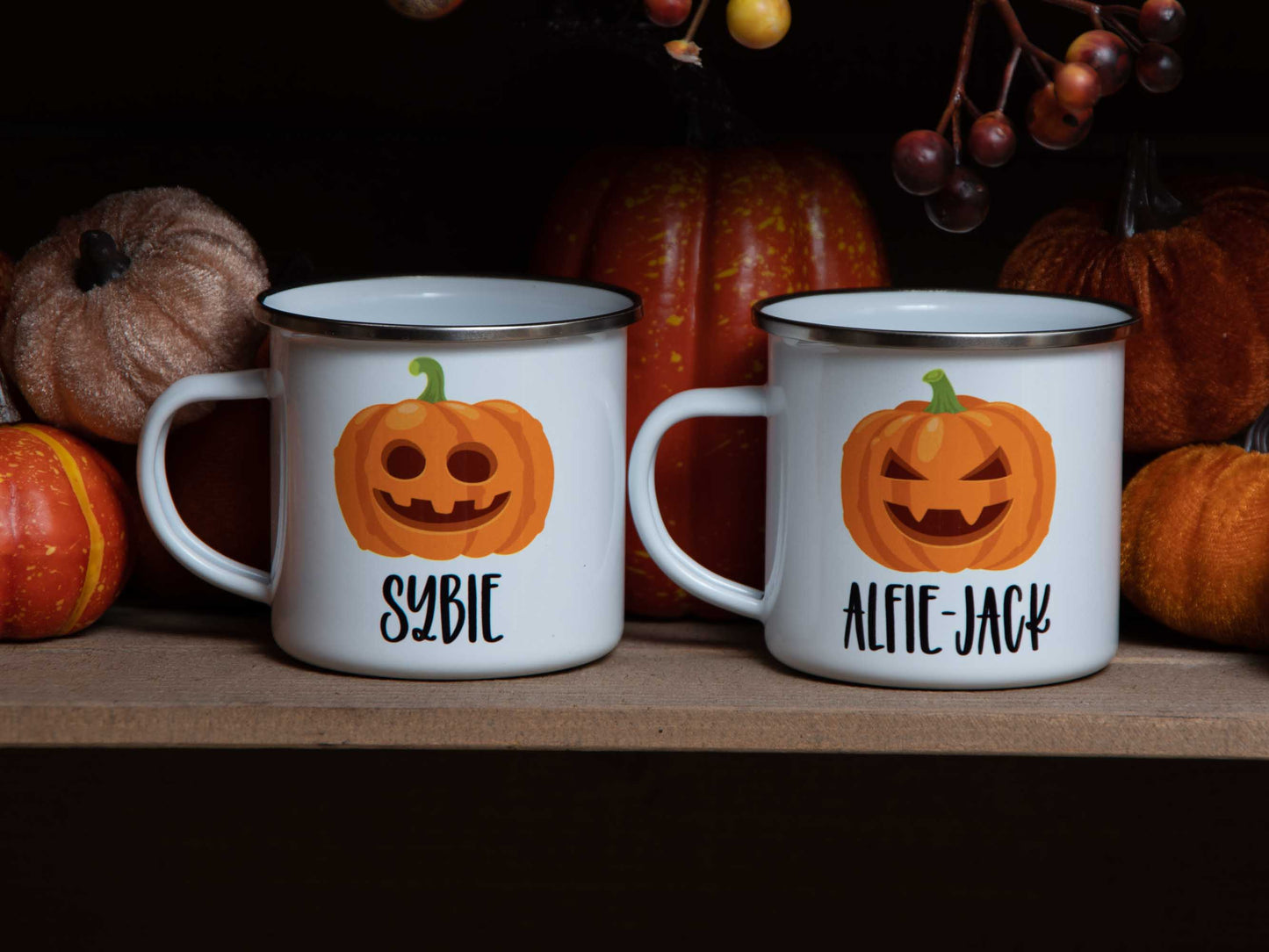 pumpkin mugs