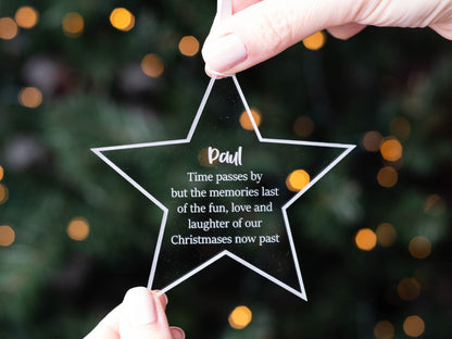 memorial christmas tree decoration