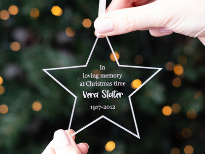 christmas memorial decoration