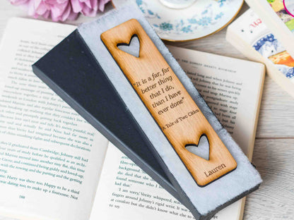 Classic Romantic Literature Quotes - Bookmark