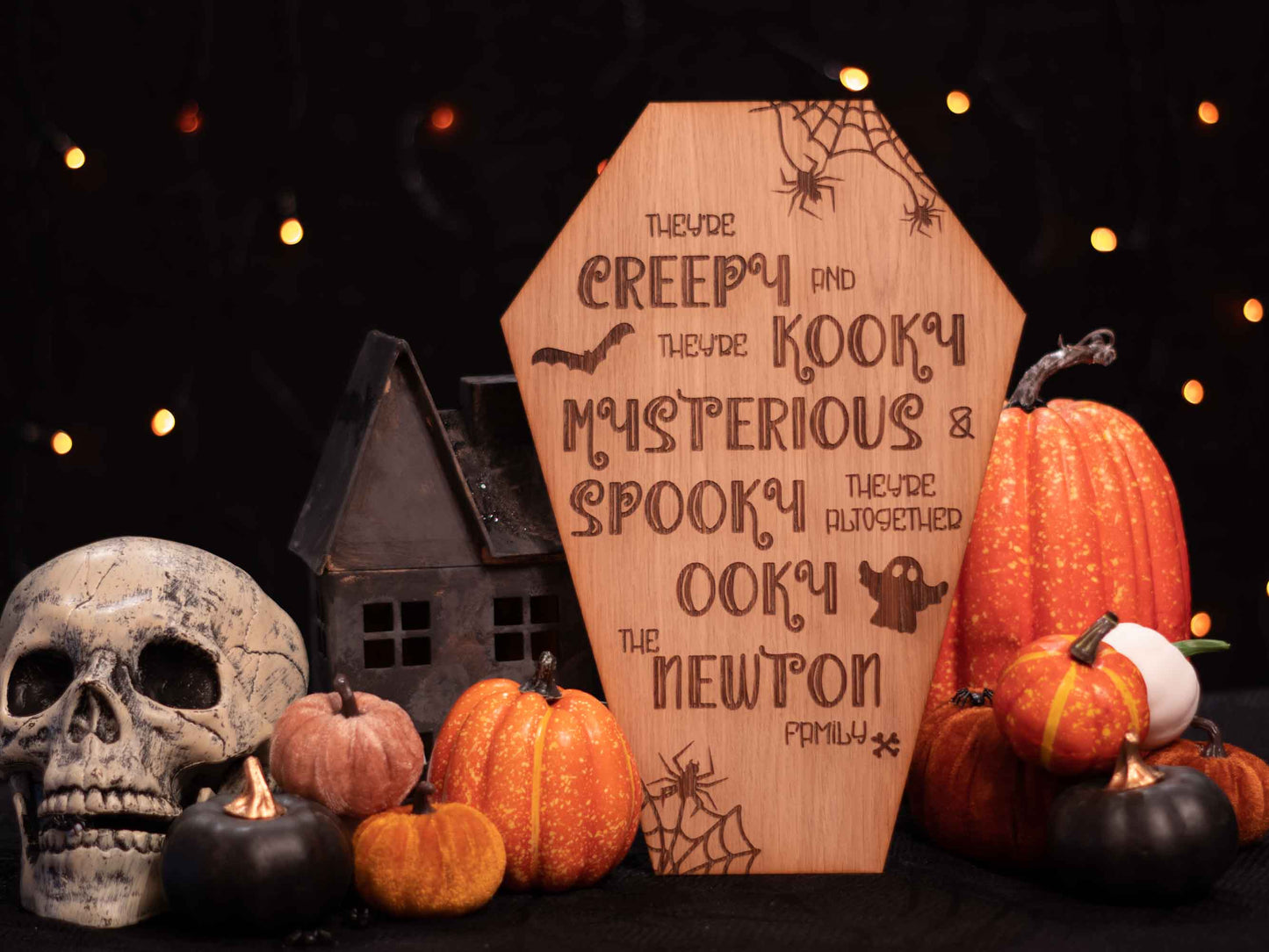 Halloween Creepy and Kooky sign