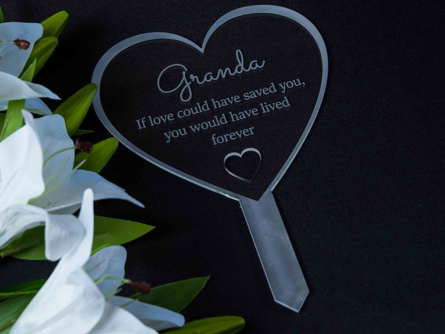 example of a bespoke memorial marker