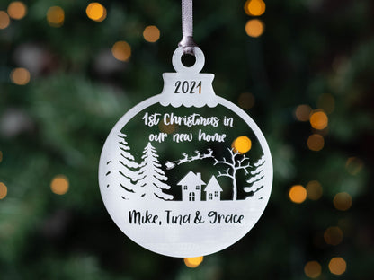 new home christmas bauble